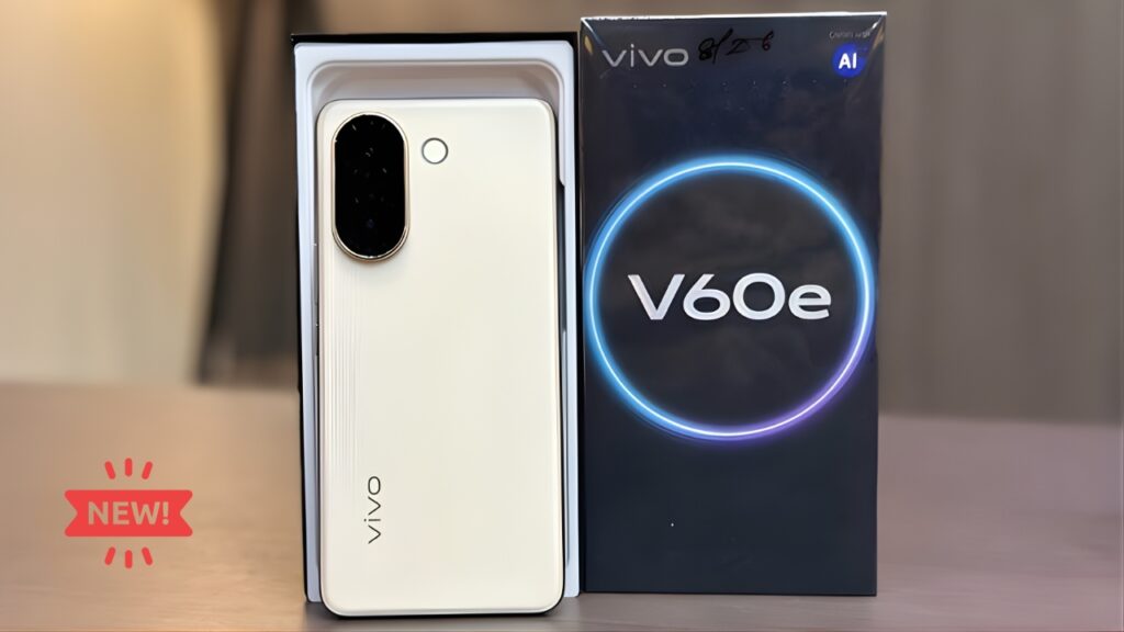 Vivo V60e 5G Revealed – Stylish Design with 8GB RAM & 256GB Storage