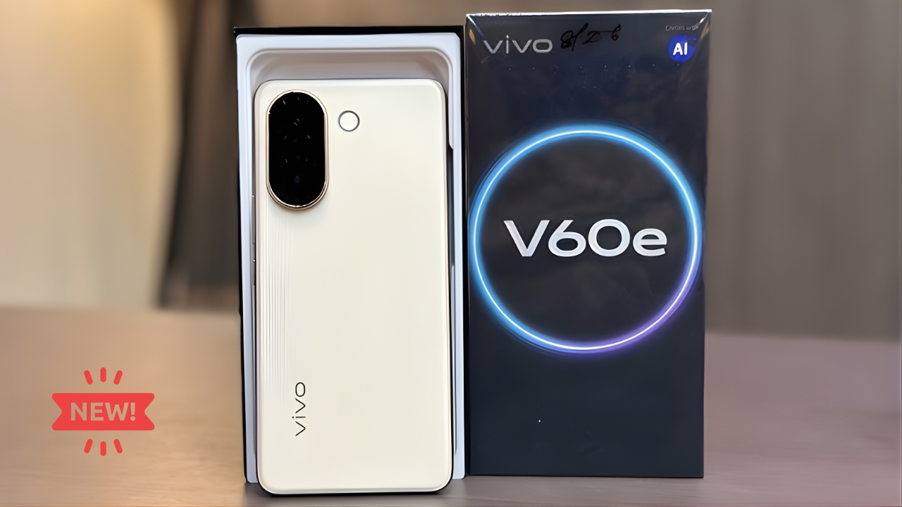 Vivo V60e 5G Revealed – Stylish Design with 8GB RAM & 256GB Storage
